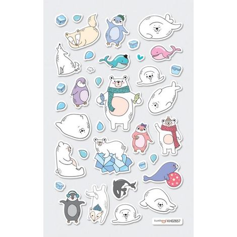 Itsy Bitsy Arctic Mini-Aufkleber