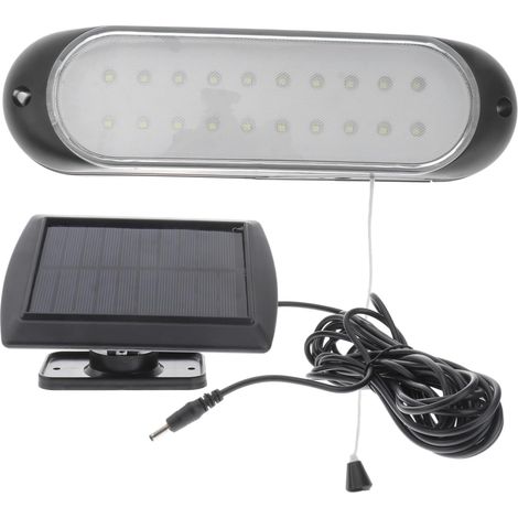 Lampe Solaire Double Usage Intérieur Extérieur Lampe à Commande Par Tirette (1/5)