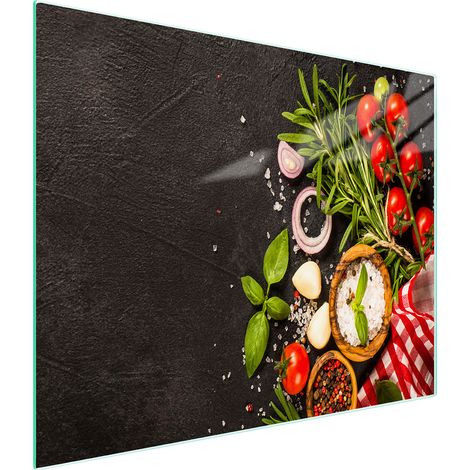 Glasschneidebrett 52x30 Lebensmittel (1/5)