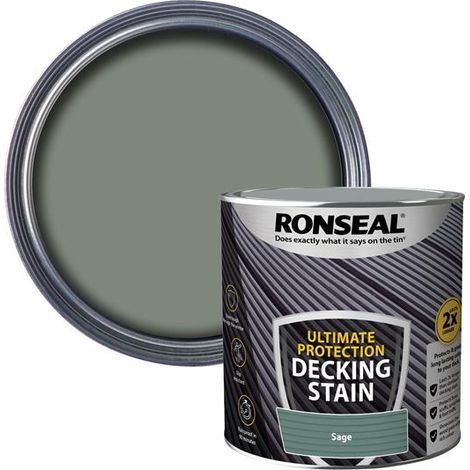 Ronseal Ultimate Protection Decking Stain Sage 2.5 litre