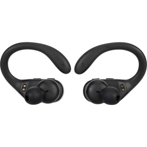Écouteurs de traduction Bluetooth, compatibles avec 144 langues, dotés de la réduction de bruit, d'un son stéréo sans fil et d'un étui de chargement - Noir (1/5)