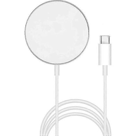 Chargeur sans fil à induction - iOS 16 - 16 W - USB-C - Compatible MagSafe (1/5)