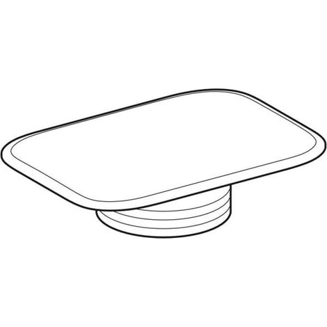 Geberit Tapa de desagüe para bidé y lavamanos myDay, 595745000, 595745000