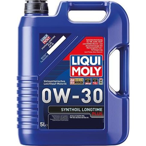 Huile moteur OW-30 LIQUI MOLY Synthoil Longtime Plus, bidon 5l