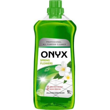 ONYX PROFESSIONAL Universal-Reinigungsflüssigkeit – Frühlingsblumen 1000 ml