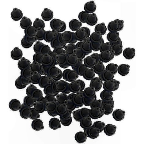 Packung mit 50 Silikon-Sprühdüsen, 7-mm-Düse für Duschkopf, Küchenreinigungszubehör (1/5)