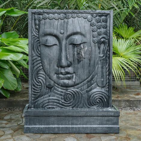 Mur d'eau visage de bouddha 155cm (1/5)