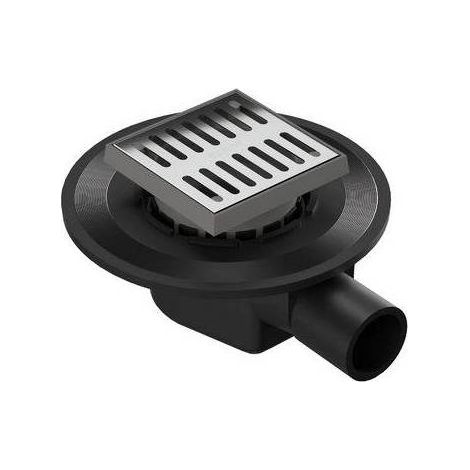 POZZETTO GO-GO AVEC GRILLE EN ACIER INOXYDABLE Dimensions : Diamètre 40/50