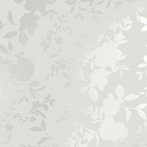 Laura Ashley Westbourne Vliestapete Silver 10mx52cm (1/5)