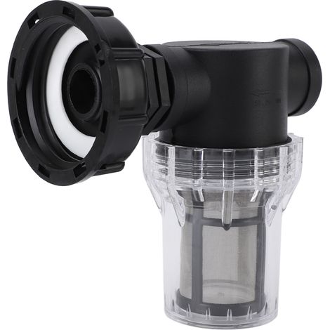 Filtre pour cuve IBC, connecteur de filtre pour fût d'une tonne, adaptateur de tuyau étanche à grand débit pour cuve IBC, connecteur pour fût d'une tonne avec filtre S60x6 vers G3/4 femelle (1/5)