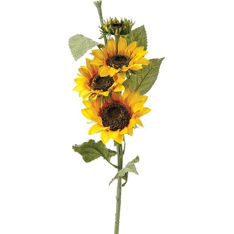 Girasole artificiale giallo H80cm - Atmosphera créateur d'intérieur (1/2)