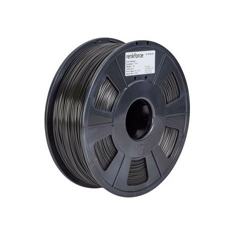 [NEUWERTIG] B-Ware Renkforce Rf 4511188 Filament Pla 1.75 Mm Filamentspule Rolle 1000 G Schwarz