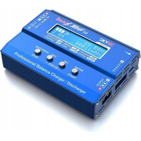 SKYRC  B6DC V2 Caricatore per modellismo 6 A Piombo, LiFePO, LiHV, LiIon, LiPo, NiCd, NiMH Spegnimento con timer, (1/5)
