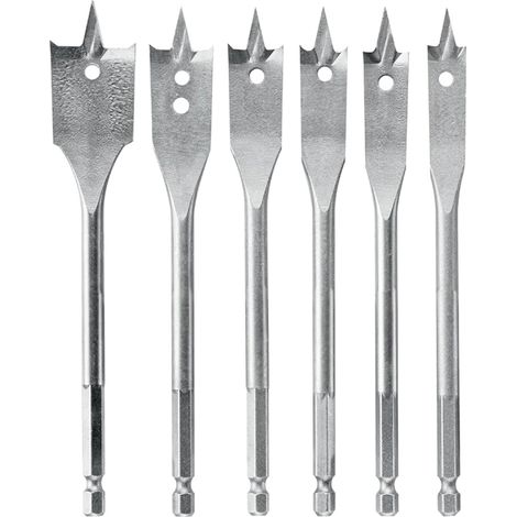Set 6 Punte A Farfalla Trapano Per Legno