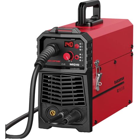 Máquina de soldar MIG, funcionalidad 4 en 1, diseño fácil de usar, enchufe europeo de 220V-240V. (1/5)