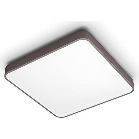 Philips Plafón LED marrón 40W con mando a distancia CL800 27K-65K 6026143P5 (1/4)