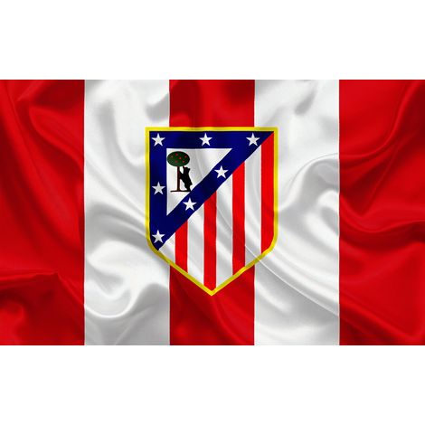 Papier peint panoramique Foot / Football - Club Atlético de Madrid - 130 cm x 81 cm (1/2)