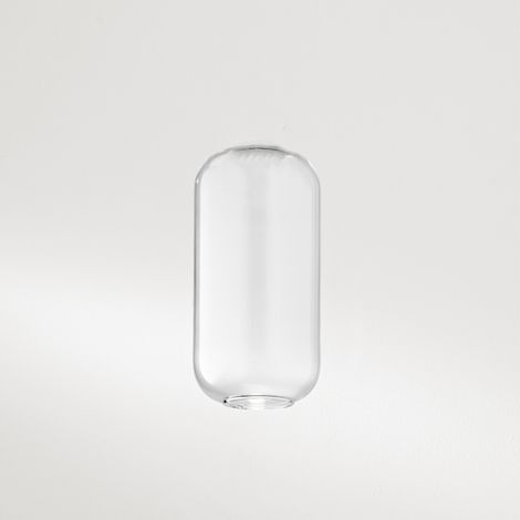 Vetro Borosilicato Contemporaneo Hunter Trasparente D10 (1/2)