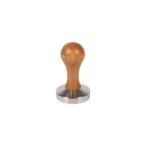 Tamper en bois robuste, Café de conception de manche unique à l'espresso à l'épreuve de la rouille sûre pour les cadeaux de bureau à la maison