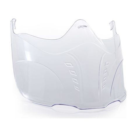 ecran de Protection Adaptable sur Lunettes Masque EVAGUARD - Polycarbonate Incolore - Pare-Visage - Norme EN 166 - Boite de 10