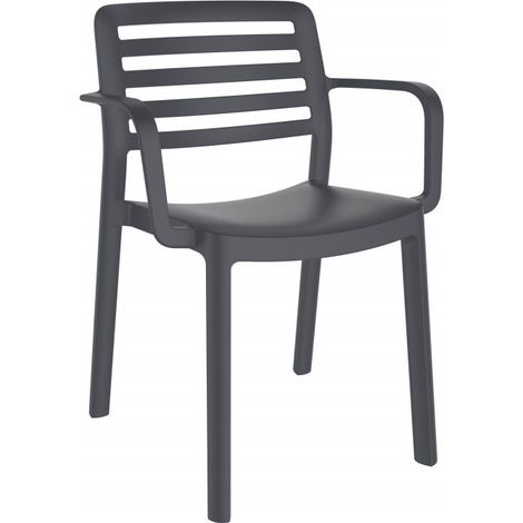 Chaise de jardin Garbar wind empilable protection UV (1/5)