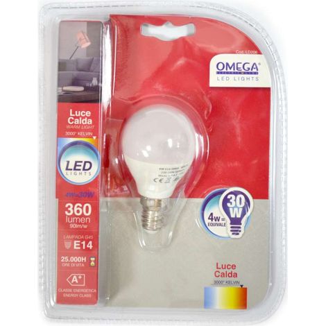 SFERA LED P45 4W E14 360LM 3000K (1/2)