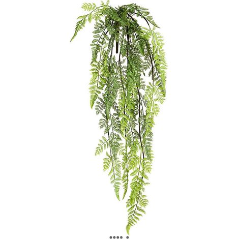 Chute de fougère artificielle L 84 cm l 20 cm (1/3)