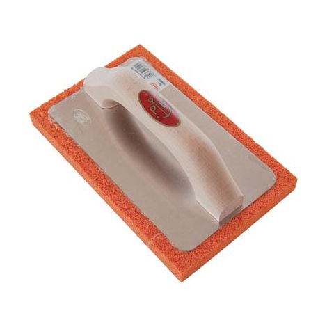 FRATTONE GOMMA ARANCIO 820/1 ANCORA - BASE LEGNO/ALLUMINIO SPUGNA H.MM 20 MM 215X135- 2 pezzi