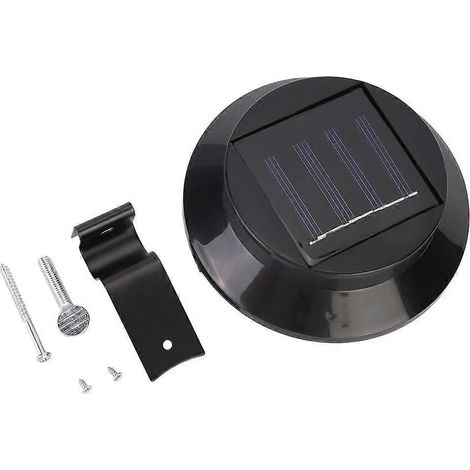 Solar-Gartenleuchte für den Außenbereich, 3 LEDs, wasserdicht, für Zaun und Rasen, Dekoration, Nachtlicht (1/5)