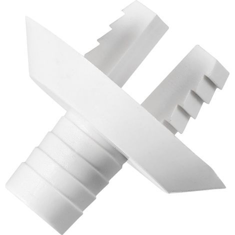 1.1" Plastique Tuyau Raccord x 1 Pièce Air Climatiseur Vidange Tuyau Coude Raccord Remplacement Pièces pour Air Après-Shampooing et et Mini fractionné Unités, [Blanc] (1/5)