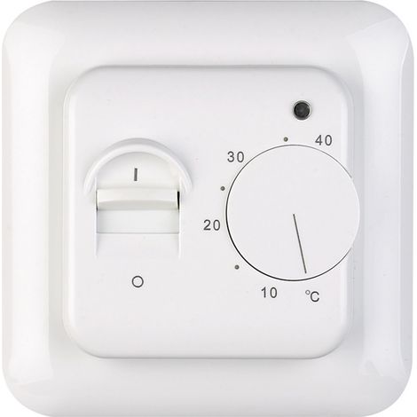 Thermostat électromécanique Thermostat de Chauffage Manuel Thermostats radiateur Electrique pour la Maison pour Chauffage 220V 16A (1/5)