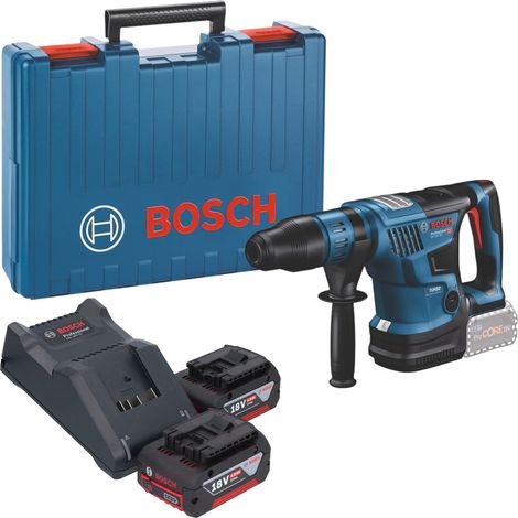 Martello perforatore a batteria Bosch GBH 18V-36 C Professional 18 V 7 J SDS max Brushless + 2 batterie da 4,0 Ah + caricabatterie + valigetta (1/5)