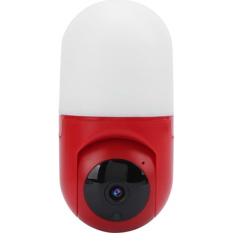 2-in-1 1080p PTZ 355° HD drahtlose Kamera mit Bewegungserkennung, intelligentem Alarm, Wandleuchte und Webcam (100-240V Stecker). (1/5)