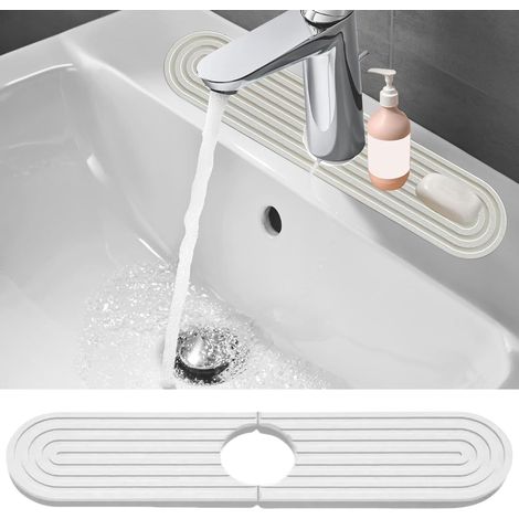 1 Tapis Diatomite, Anti-éclaboussures, Absorbant, Séchage Rapide, Pour Cuisine Et Salle De Bain (1/5)