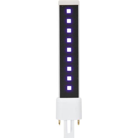 Lampe de rechange à double source lumineuse 365+405nm 9W pour séchage de vernis semi-permanent, ampoule UV LED pour durcisseur à ongles (1/5)
