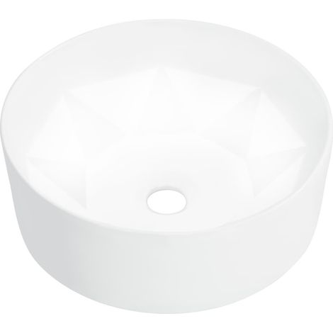 Lavabo 36x14 cm Céramique Blanc (1/5)