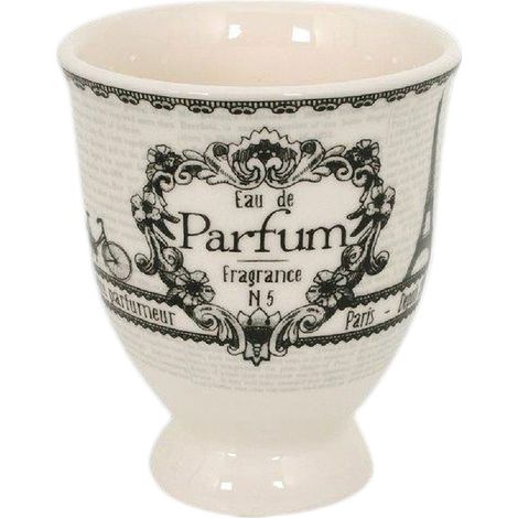 Bocal à cotons Paris baroque 13 cm