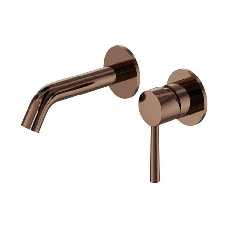 FugaFlow Eccelente Acces Robinet de lavabo - encastré - avec corps encastré - Cuivre brossé PVD (Cuivre) (1/5)