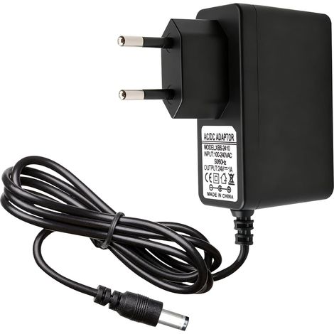 Adaptateur Secteur 24V 1A 24W avec câble 1 m 24V DC Prise 5,5 x 2,1mm Alimentation universelle AC 100-240V vers DC 24V pour bande LED, humidificateur, diffuseur, barre de son, routeur, caméra (1/5)