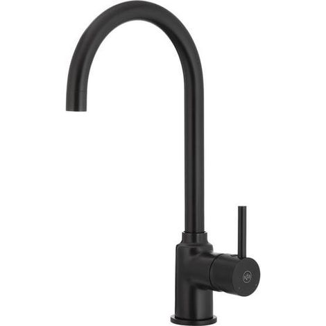 Kfa Neda Küchenarmatur Schwarz Matt Höhe 35,5 cm