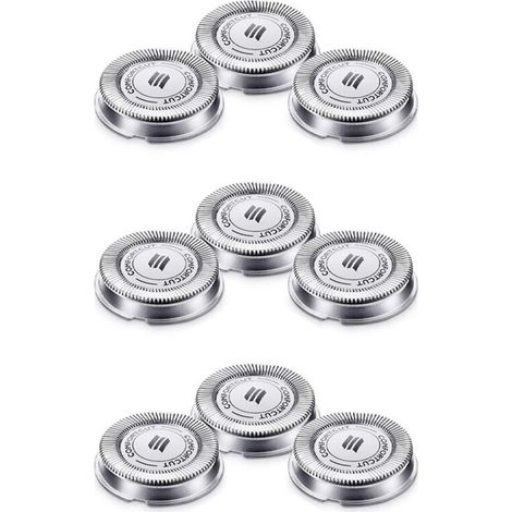 Testine di ricambio per rasoi SH30, 9 pezzi, compatibili con le serie 1000, 2000 e 3000 (1/4)