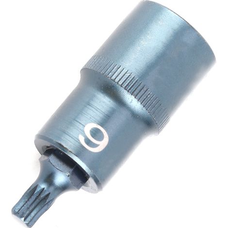 Clé à douille 12 pans à embout rapide en acier allié S2 antirouille, outil pneumatique électrique (1/5)