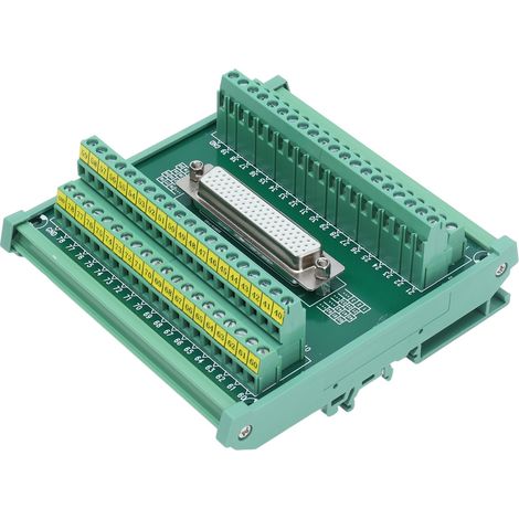 Connecteur femelle DB78-M7, module adaptateur de distribution pour fils 14-26AWG, bornier à visser, DC 60V, boîtier compact, raccordement électrique fiable, kit de câblage. (1/5)