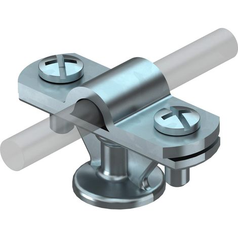 OBO Bettermann Sujetacables 8-10mm fundición inyectada de cinc cincado galvánicamente, 5229960