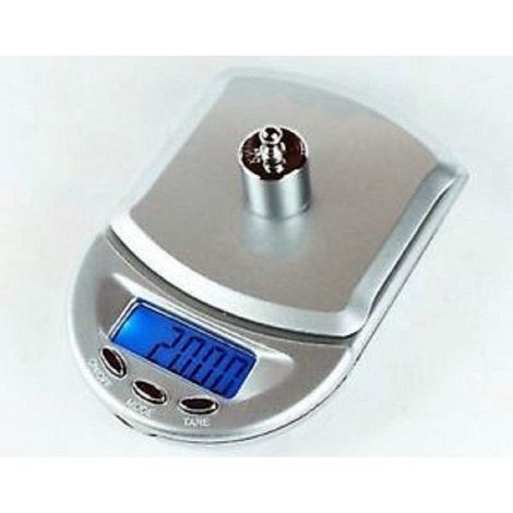 TRADE SHOP - Bilancia Bilancino Precisione Digitale 0,1g. 500g. Lc Per Orafi Micro Peso -