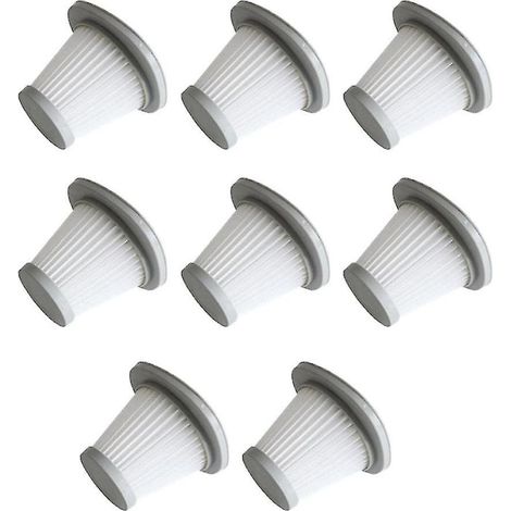 Lot de 8 filtres Hepa de rechange pour aspirateur à main sans fil Deerma Dx118c Dx128c (1/3)