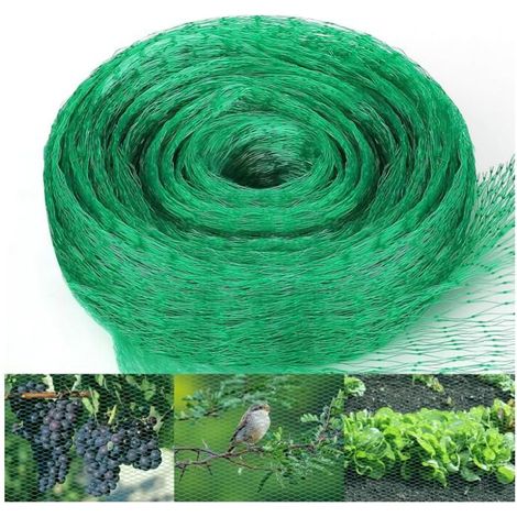 Filet Anti Oiseaux 4 x 6 M, Filet de Protection Anti-Oiseaux,Filet Protection Oiseaux Anti Pigeon,Filet Jardin Potager pour Protéger (1/4)