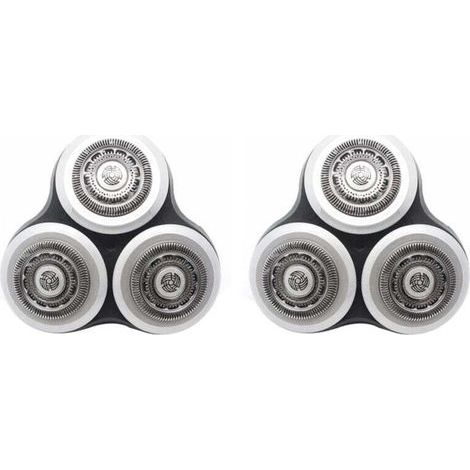 Zwei kompatible Rasierklingen für die Modelle RQ10, RQ12, S9000, S9721 und S9311 (1/5)