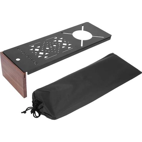 Accessoires compatibles avec les tables SOTO IGT, équipement de camping compatible avec les cuisines mobiles IGT, plateau en acier inoxydable, table de camping extérieure, réchauds portables (1/5)