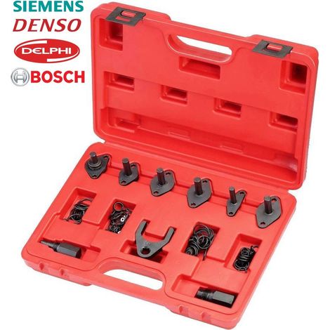 KIT DE FALSOS REGULADORES PARA BOMBA INYECTORA COMMON RAIL DELPHI, BOSCH, DENSO Y SIEMENS (1/2)
